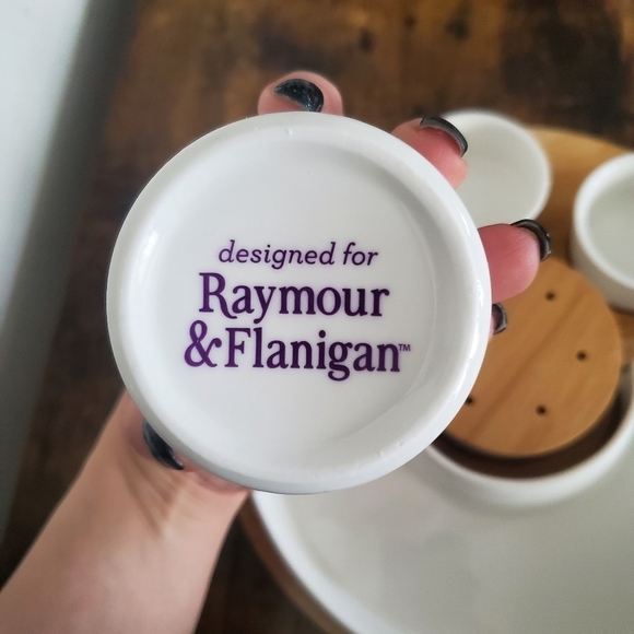 NWT appetizer entertaining set RAYMOUR & FLANIGAN - Picture 9 of 13